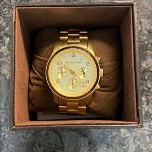 Michael Kors gold wrist watch
